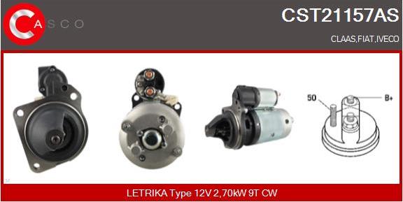 Casco CST21157AS - Starter www.autospares.lv