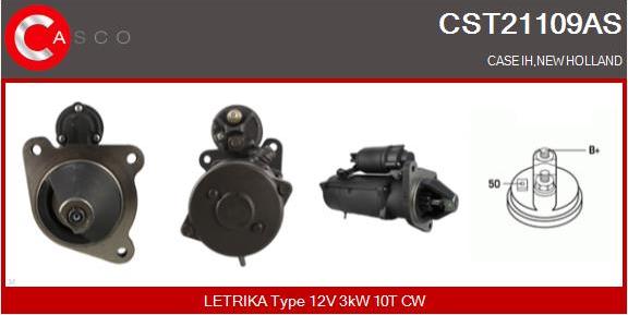 Casco CST21109AS - Стартер www.autospares.lv