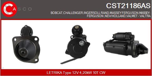 Casco CST21186AS - Starteris autospares.lv