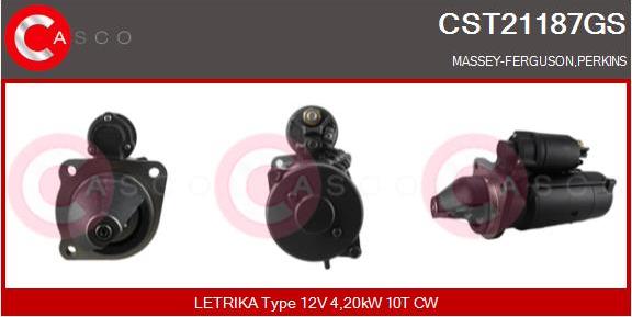 Casco CST21187GS - Starteris autospares.lv