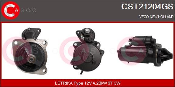 Casco CST21204GS - Starteris autospares.lv