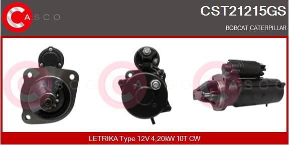 Casco CST21215GS - Starteris autospares.lv