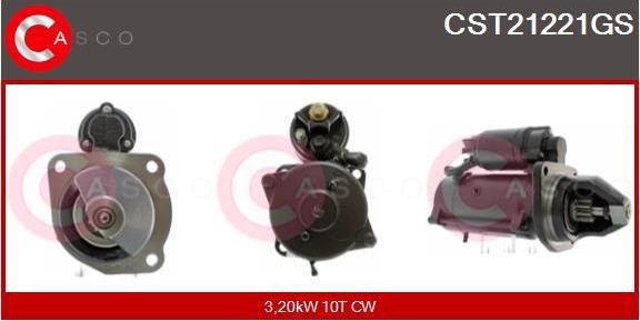 Casco CST21221GS - Starteris autospares.lv