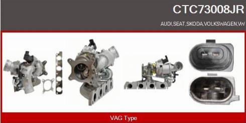 Casco CTC73008JR - Kompresors, Turbopūte autospares.lv