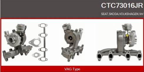 Casco CTC73016JR - Kompresors, Turbopūte autospares.lv