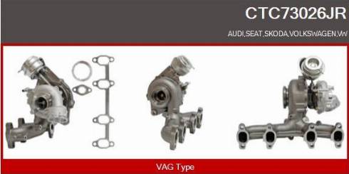 Casco CTC73026JR - Kompresors, Turbopūte autospares.lv