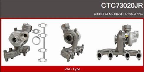 Casco CTC73020JR - Kompresors, Turbopūte autospares.lv