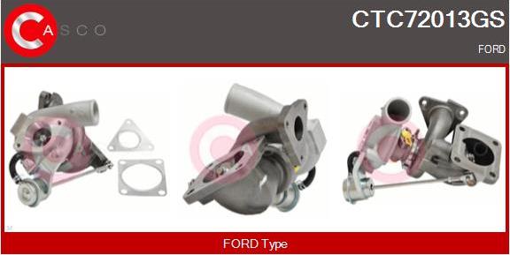 Casco CTC72013GS - Kompresors, Turbopūte www.autospares.lv