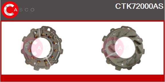 Casco CTK72000AS - Remkomplekts, Kompresors autospares.lv