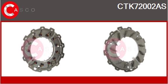 Casco CTK72002AS - Remkomplekts, Kompresors autospares.lv