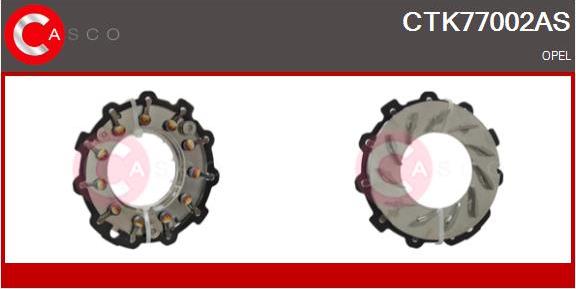 Casco CTK77002AS - Remkomplekts, Kompresors www.autospares.lv