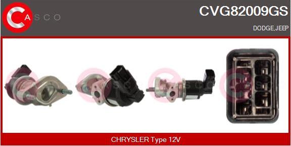 Casco CVG82009GS - EGR Valve www.autospares.lv