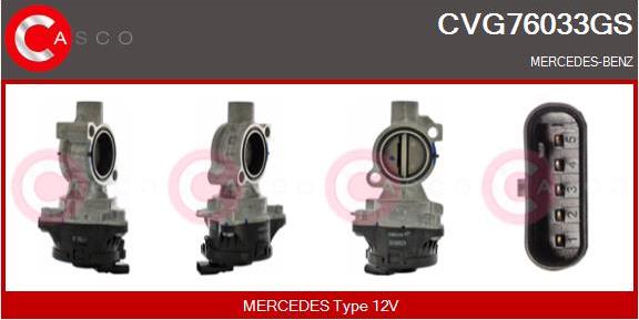 Casco CVG76033GS - EGR Valve www.autospares.lv