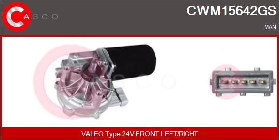 Casco CWM15642GS - Stikla tīrītāju motors www.autospares.lv