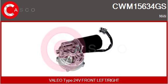 Casco CWM15634GS - Stikla tīrītāju motors www.autospares.lv