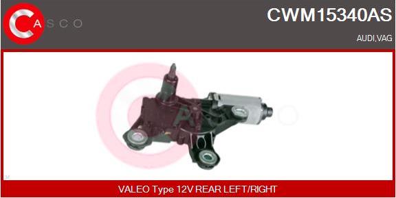 Casco CWM15340AS - Двигатель стеклоочистителя www.autospares.lv