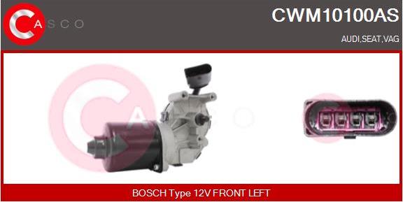 Casco CWM10100AS - Двигатель стеклоочистителя www.autospares.lv