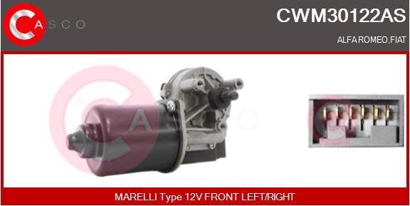 Casco CWM30122AS - Stikla tīrītāju motors www.autospares.lv