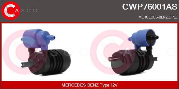 Casco CWP76001AS - Water Pump, window cleaning www.autospares.lv