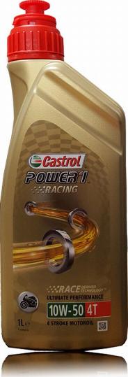 Castrol 10W50 1L POWER 1 RACING 4T - Motoreļļa www.autospares.lv