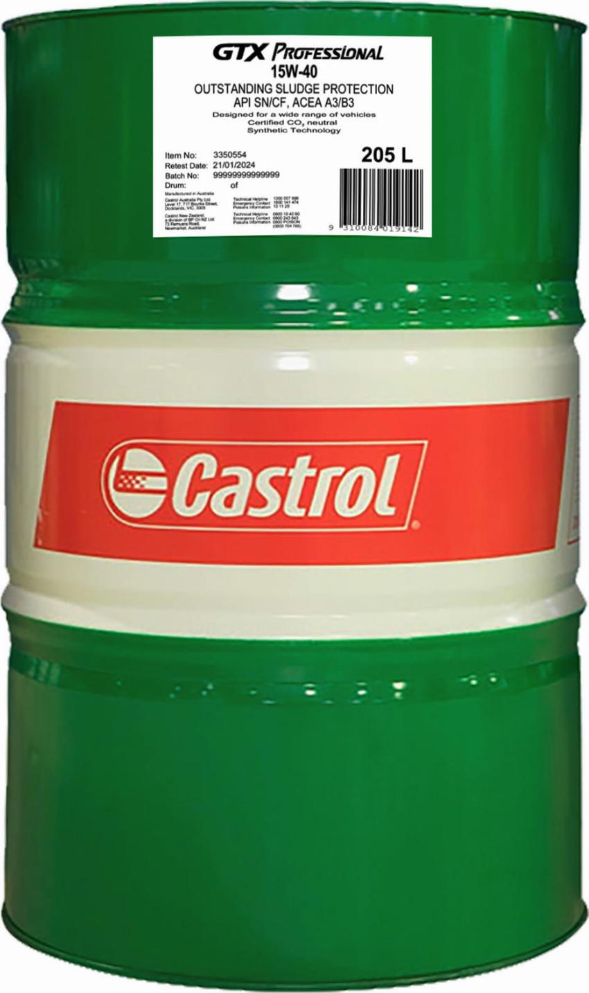 Castrol 3350554 - Motoreļļa www.autospares.lv