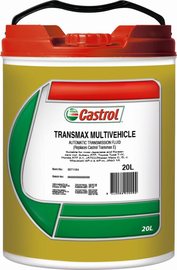 Castrol 3371184 - Transmisijas eļļa www.autospares.lv