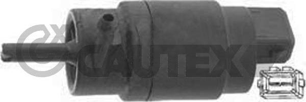 Cautex 954624 - Water Pump, window cleaning www.autospares.lv