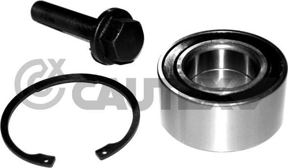 Cautex 462589 - Подшипник ступицы колеса, комплект www.autospares.lv