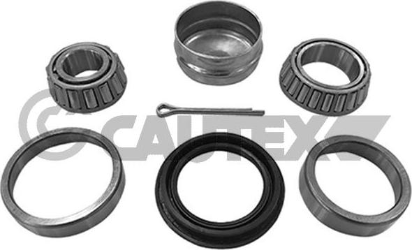 Cautex 462587 - Подшипник ступицы колеса, комплект www.autospares.lv