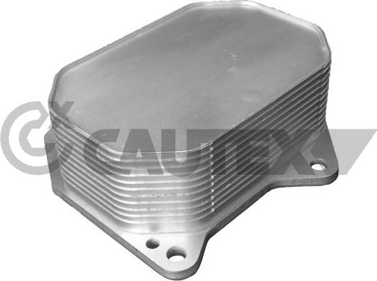 Cautex 081417 - Eļļas radiators, Motoreļļa www.autospares.lv