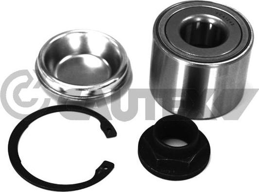 Cautex 031625 - Подшипник ступицы колеса, комплект www.autospares.lv