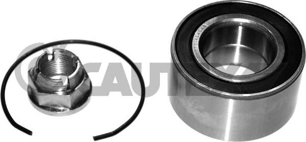 Cautex 021487 - Подшипник ступицы колеса, комплект www.autospares.lv