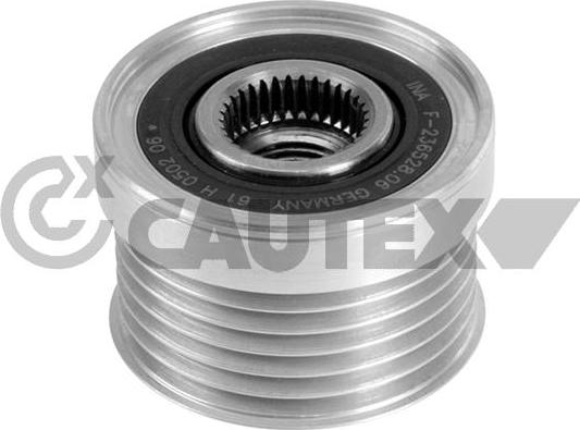 Cautex 210903 - Шкив генератора, муфта www.autospares.lv