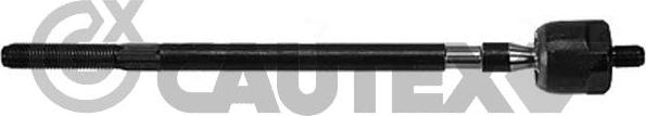 Cautex 754872 - Aksiālais šarnīrs, Stūres šķērsstiepnis www.autospares.lv