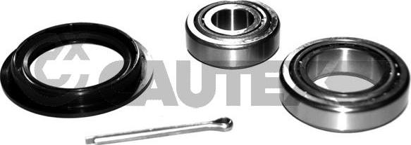 Cautex 754716 - Подшипник ступицы колеса, комплект www.autospares.lv