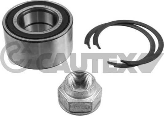 Cautex 754785 - Riteņa rumbas gultņa komplekts www.autospares.lv