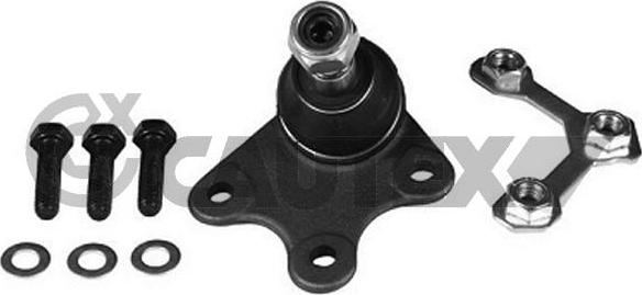 Cautex 755043 - Balst / Virzošais šarnīrs www.autospares.lv