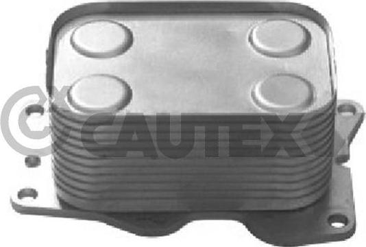 Cautex 751801 - Eļļas radiators, Motoreļļa autospares.lv