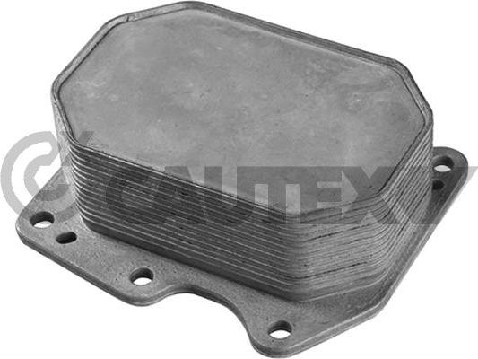 Cautex 751779 - Oil Cooler, engine oil www.autospares.lv