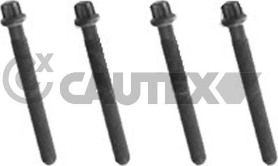 Cautex 757044 - Centrējošā skrūve, Piedziņas skriemelis-Kloķvārpsta www.autospares.lv