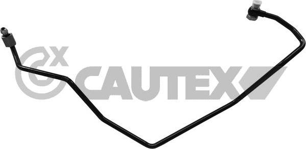 Cautex 757076 - Трубка, маслопровод компрессора www.autospares.lv