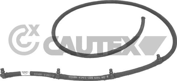 Cautex 757143 - Šļūtene, Degvielas noplūde www.autospares.lv