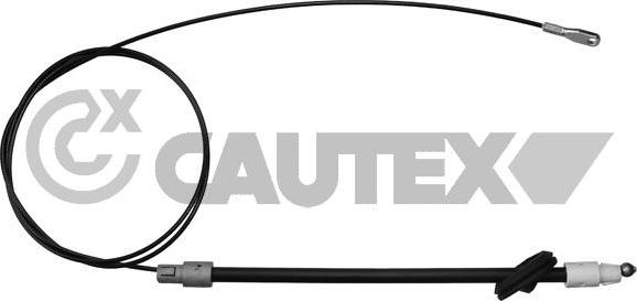 Cautex 766280 - Cable, parking brake www.autospares.lv