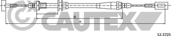 Cautex 761063 - Trose, Stāvbremžu sistēma www.autospares.lv