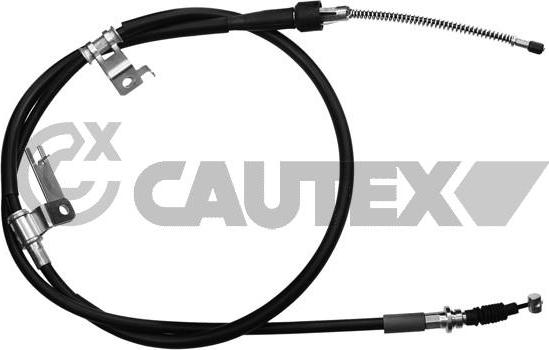 Cautex 761782 - Cable, parking brake www.autospares.lv