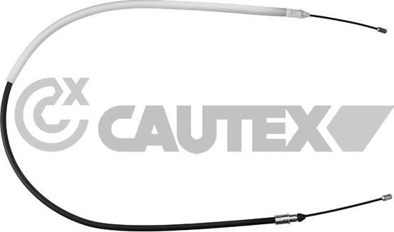 Cautex 762451 - Тросик, cтояночный тормоз www.autospares.lv