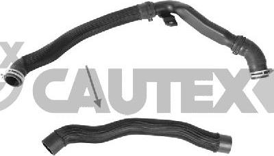 Cautex 773567 - Шланг радиатора www.autospares.lv