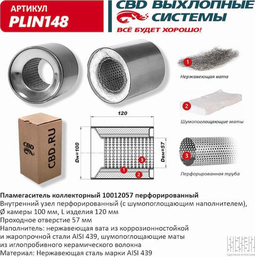 CBD PLIN148 - Катализатор www.autospares.lv