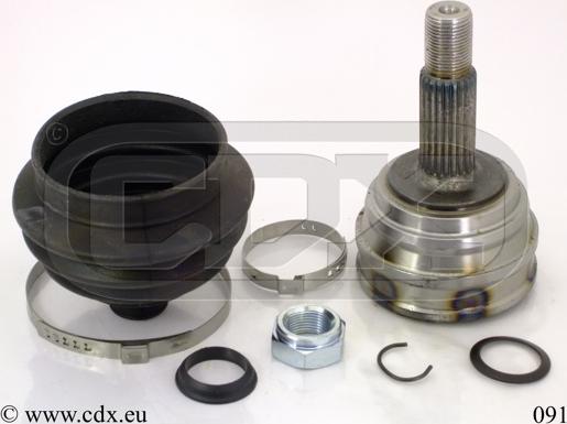 CDX 091 - Joint Kit, drive shaft www.autospares.lv