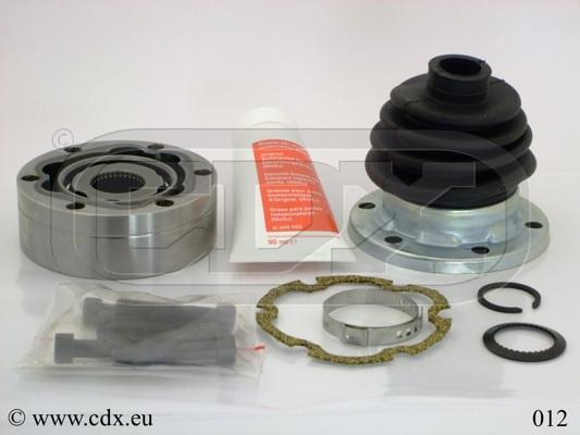 CDX 012 - Шарнирный комплект, ШРУС, приводной вал www.autospares.lv